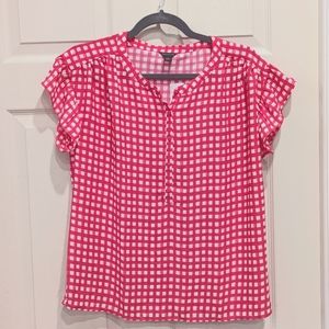 Ann Taylor short sleeve blouse